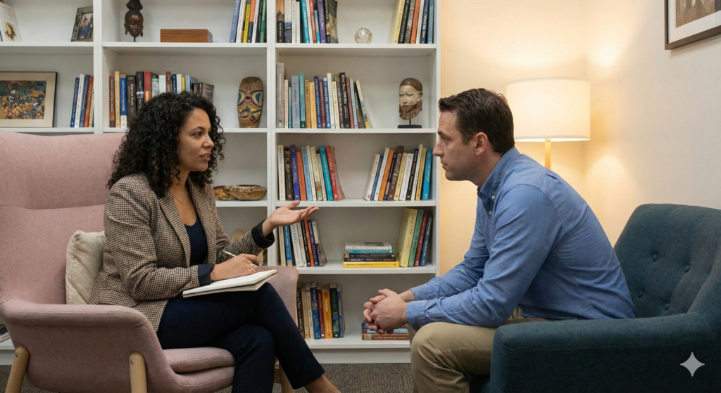 Spanish speaking therapist in Orlando providing culturally responsive mental health support for individuals and families