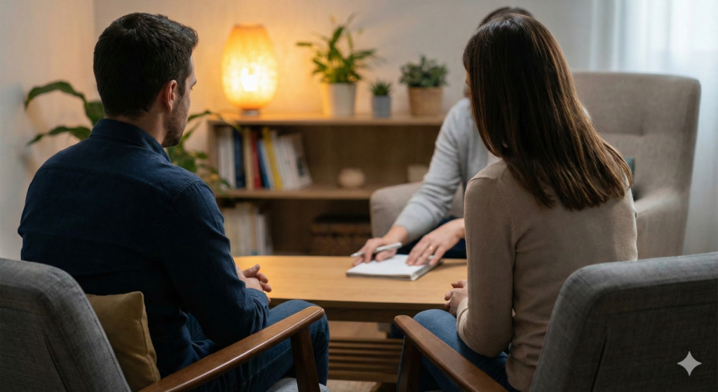 Marriage counseling Orlando helping couples address communication breakdown and emotional distance in a supportive clinical environment.