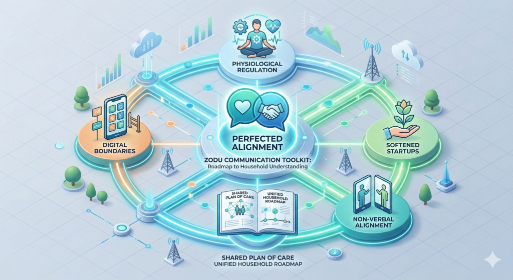 An infographic detailing the Communication Clarity Audit and tools used at ZODU Health.